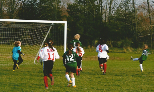 Scoring a goal