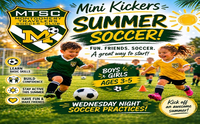 Summer Mini Kickers Registration OPEN